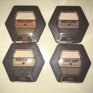 Burt’s Bees Eyeshadow Palettes LOT of 4